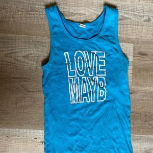 Blue MAYB Tank top Women’s Medium